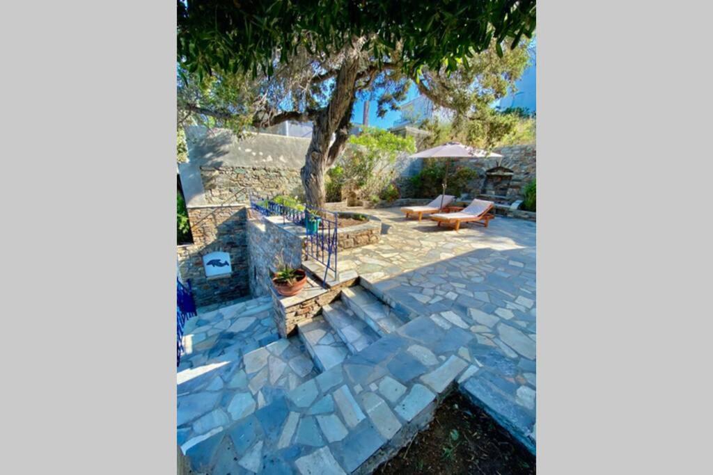 Πέτρινη Αυλή, Αρμενιστης Ικαρια Villa Armenistis  Eksteriør billede